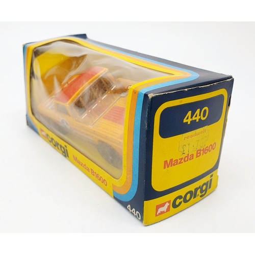 213 - A vintage boxed Corgi Mazda B1600 Truck, 440. UK shipping £14. We combine shipping.