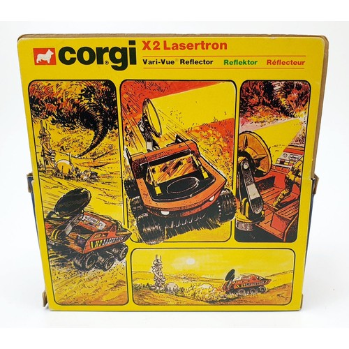 218 - A vintage boxed Corgi X-Ploratrons X2 Lasertron, D0204. UK shipping £14. We combine shipping.