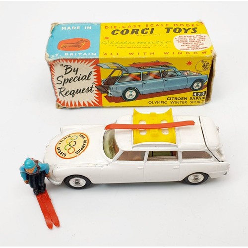 222 - A vintage boxed Corgi Citroen Safari Olympic Winter Sports, 475. UK shipping £14. We combine shippin... 