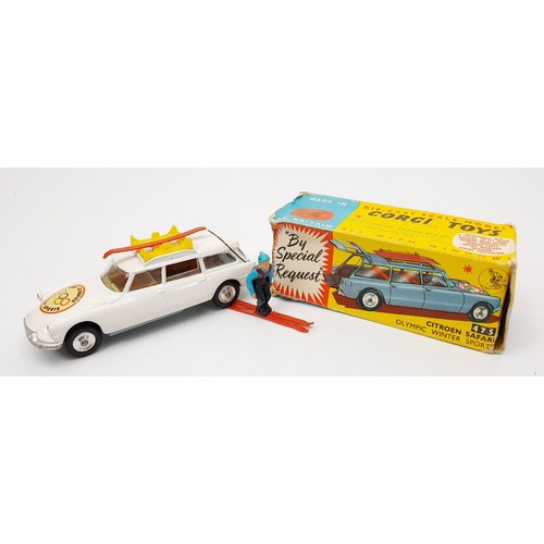 222 - A vintage boxed Corgi Citroen Safari Olympic Winter Sports, 475. UK shipping £14. We combine shippin... 