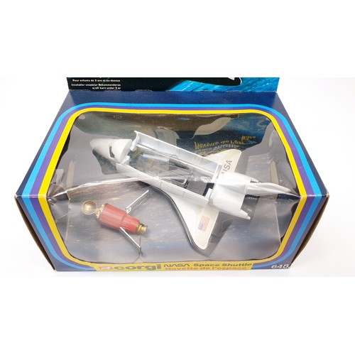 226 - A vintage boxed Corgi Nasa Space Shuttle, 648. UK shipping £14. We combine shipping.