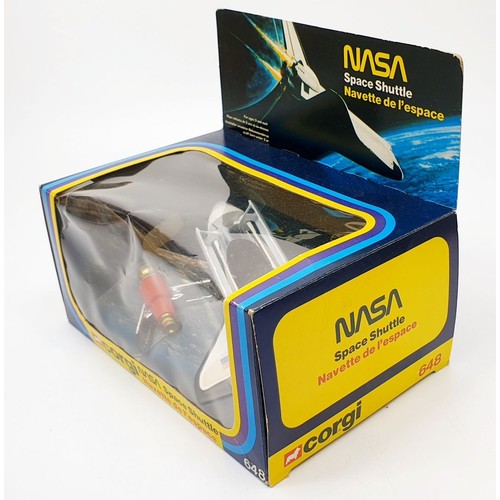 226 - A vintage boxed Corgi Nasa Space Shuttle, 648. UK shipping £14. We combine shipping.