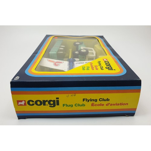 228 - A vintage boxed Corgi Flying Club, 49. UK shipping £14. We combine shipping.