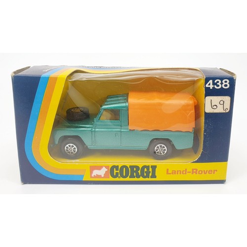 235 - A vintage boxed Corgi Land-Rover, 438. UK shipping £14. We combine shipping.