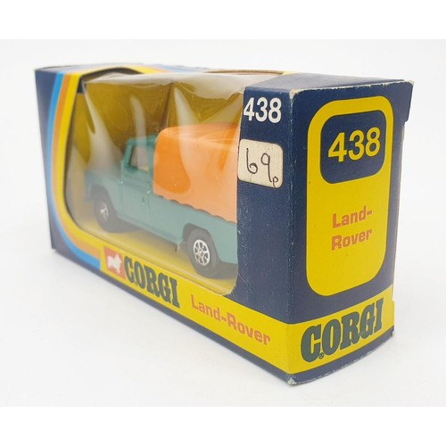 235 - A vintage boxed Corgi Land-Rover, 438. UK shipping £14. We combine shipping.