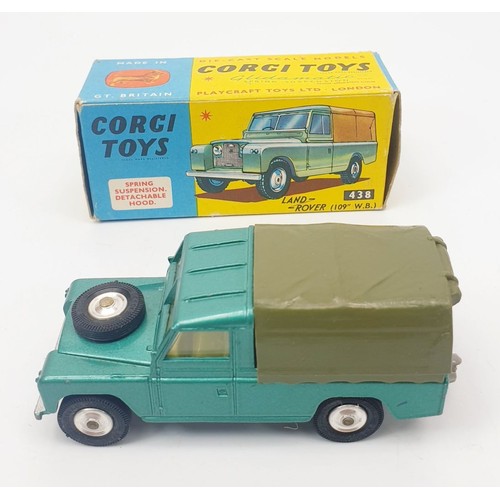 237 - A vintage boxed Corgi Land-Rover 109WB, 438. UK shipping £14. We combine shipping.