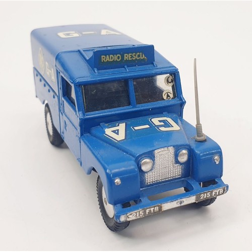 239 - A vintage boxed Corgi R.A.C. Radio Rescue Land-Rover, 416. UK shipping £14. We combine shipping.