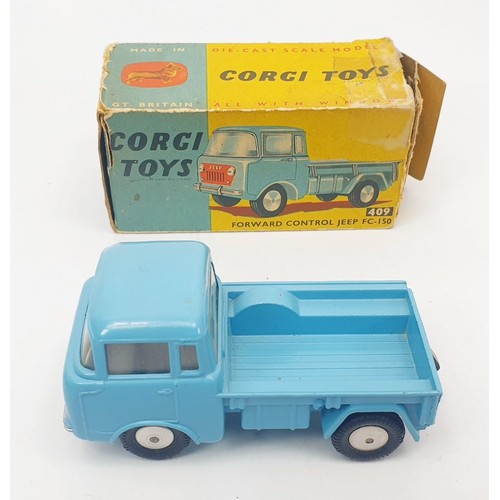 247 - A vintage boxed Corgi Forward Control Jeep FC-150, 409. UK shipping £14. We combine shipping.