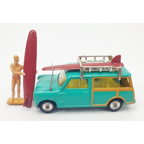 250 - A vintage boxed Corgi Surfing With The B.M.C. Mini-Countryman, 485. UK shipping £14. We combine ship... 