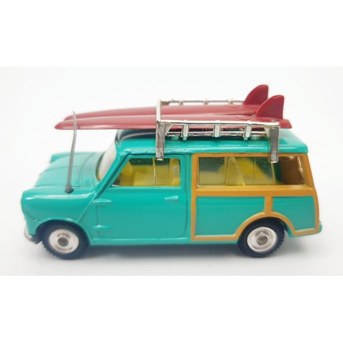 250 - A vintage boxed Corgi Surfing With The B.M.C. Mini-Countryman, 485. UK shipping £14. We combine ship... 