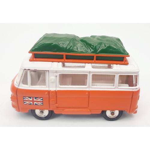 255 - A vintage boxed Corgi Holiday Camp Special Commer Bus, 508. UK shipping £14. We combine shipping.