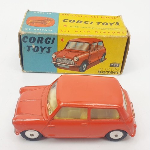 270 - A vintage boxed Corgi  Austin Seven, 225. UK shipping £14. We combine shipping.