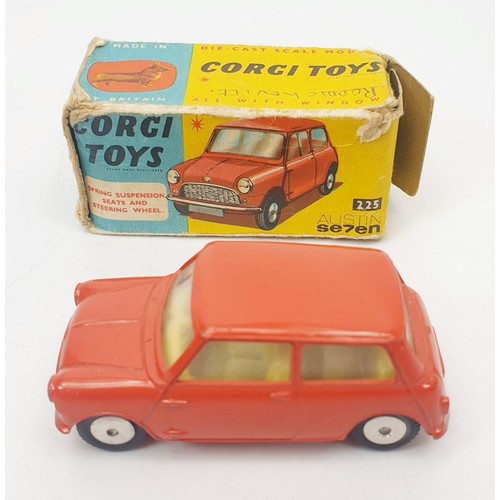 271 - A vintage boxed Corgi Austin Seven, 225. UK shipping £14. We combine shipping.