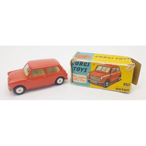 271 - A vintage boxed Corgi Austin Seven, 225. UK shipping £14. We combine shipping.