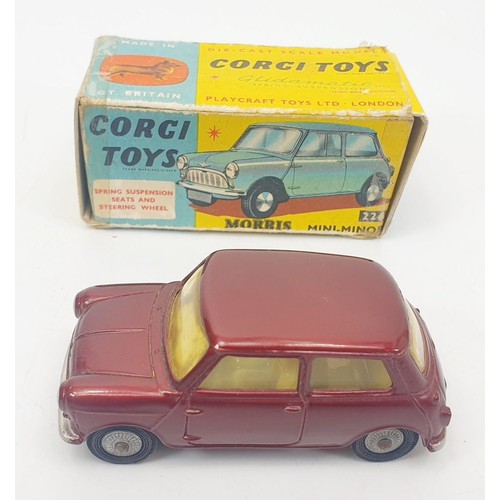 273 - A vintage boxed Corgi Morris Mini-Minor, 226. UK shipping £14. We combine shipping.