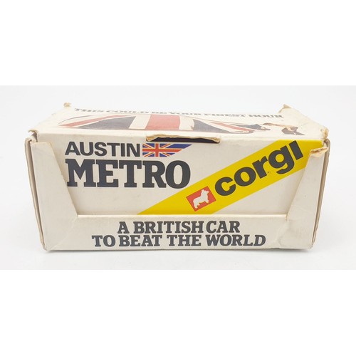 274 - A vintage boxed Corgi Austin Metro. UK shipping £14. We combine shipping.