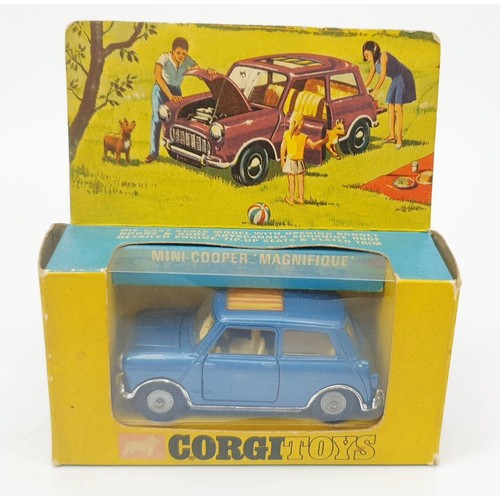 275 - A vintage boxed Corgi Mini Cooper 