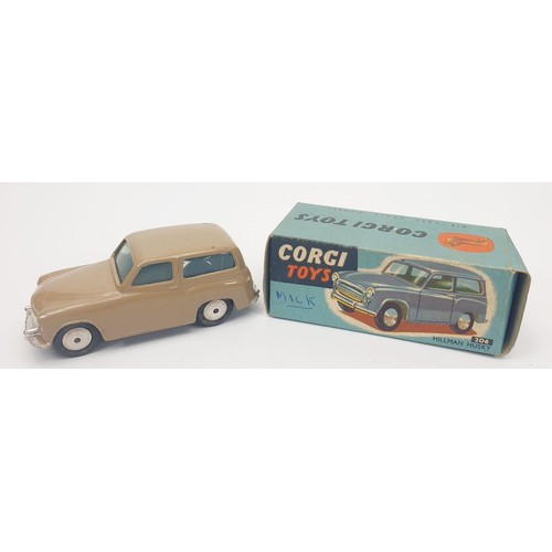 283 - A vintage boxed Corgi Hillman Husky, 206. UK shipping £14. We combine shipping.