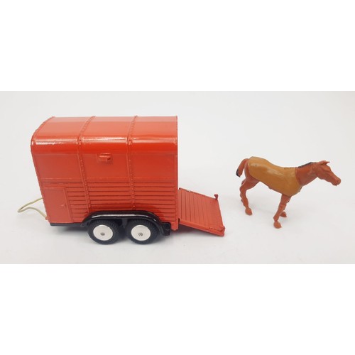 301 - A vintage boxed Corgi Rice's Pony Trailer With Pony, 102. UK shipping £14. We combine shipping.