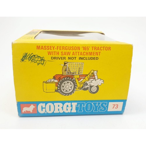 312 - A vintage boxed Corgi Massey-Ferguson 