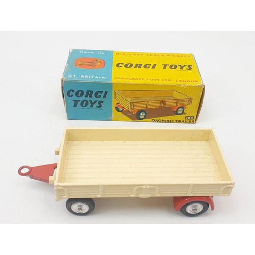 319 - A vintage boxed Corgi Drop-Side Trailer, 100. UK shipping £14. We combine shipping.