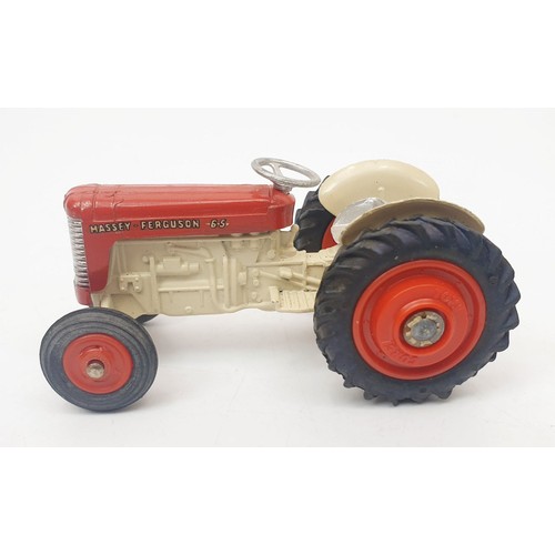 320 - A vintage boxed Corgi Massey-Ferguson 65 Tractor, 50. UK shipping £14. We combine shipping.