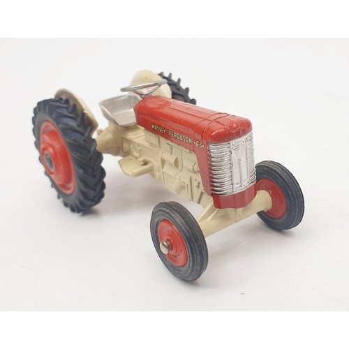 320 - A vintage boxed Corgi Massey-Ferguson 65 Tractor, 50. UK shipping £14. We combine shipping.