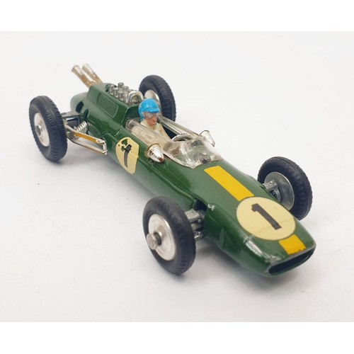 344 - A vintage boxed Corgi Lotus-Climax Formula 1 Racing Car, 155. UK shipping £14. We combine shipping.