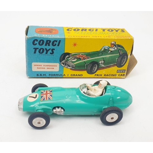 346 - A vintage boxed Corgi B.R.N. Formula 1 Grand Prix Racing Car, 152S. UK shipping £14. We combine ship... 