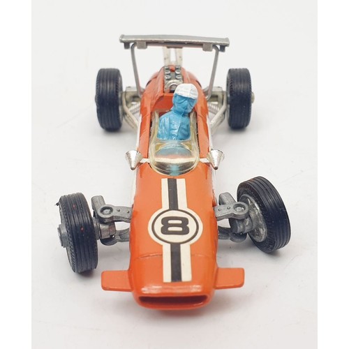 347 - A vintage boxed Corgi Lotus-Climax F/1 Driver Controlled Steering, 158. UK shipping £14. We combine ... 