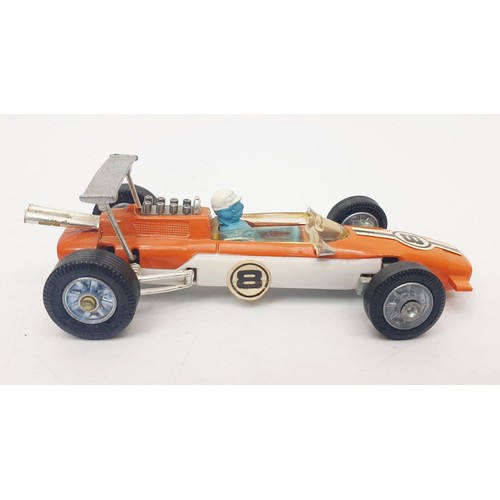 349 - A vintage boxed Corgi A Lotus-Climax F/1 Driver Controlled Steering, 158. UK shipping £14. We combin... 