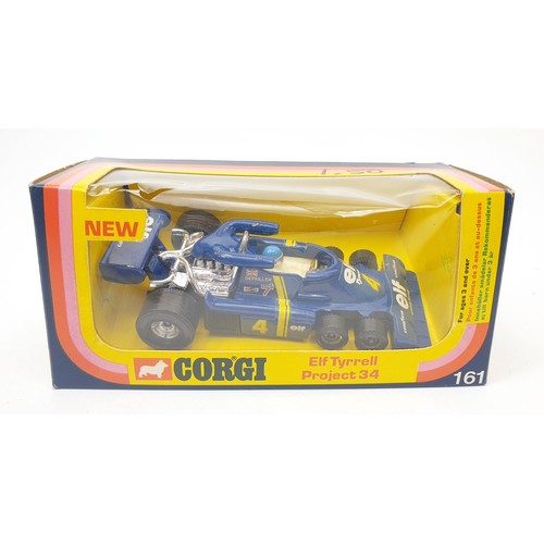 355 - A vintage boxed Corgi Elf Tyrrell Project 34, 161. UK shipping £14. We combine shipping.