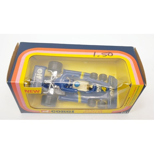 355 - A vintage boxed Corgi Elf Tyrrell Project 34, 161. UK shipping £14. We combine shipping.