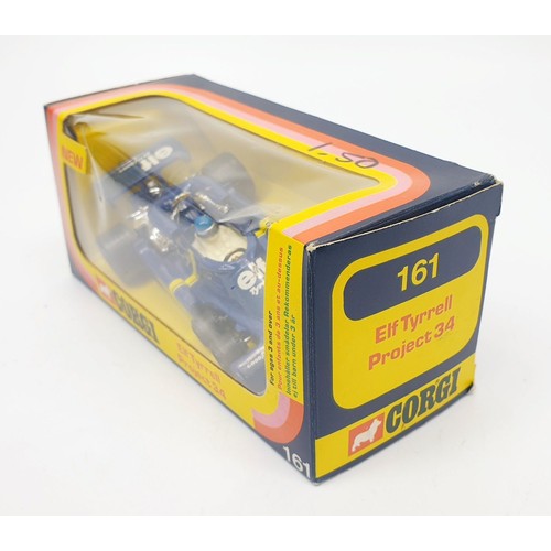 355 - A vintage boxed Corgi Elf Tyrrell Project 34, 161. UK shipping £14. We combine shipping.