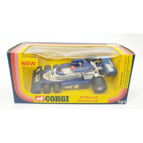 356 - A vintage boxed Corgi Elf Tyrrell Project 34, 161. UK shipping £14. We combine shipping.