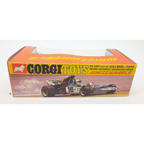 351 - A vintage boxed Corgi Whizzwheels Surtees T.S.9F/1 Racing Car, 150. UK shipping £14. We combine ship... 