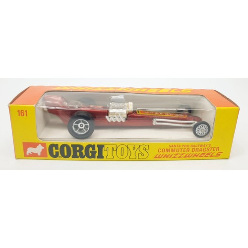 361 - A vintage boxed Corgi Whizzwheels Santapod Raceway's Commuter Dragster, 161. UK shipping £14. We com... 