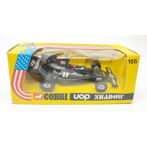 362 - A vintage boxed Corgi UOP Shadow, 155. UK shipping £14. We combine shipping.