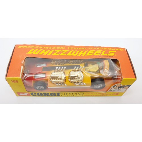 369 - A vintage boxed Corgi Whizzwheels Adams Four Engine Drag-Star, 165. UK shipping £14. We combine ship... 