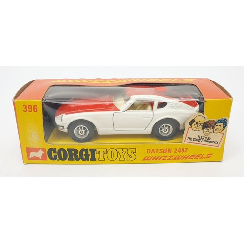 373 - A vintage boxed Corgi Whizzwheels Datsun 240Z, 396. UK shipping £14. We combine shipping.