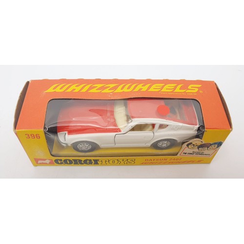 373 - A vintage boxed Corgi Whizzwheels Datsun 240Z, 396. UK shipping £14. We combine shipping.