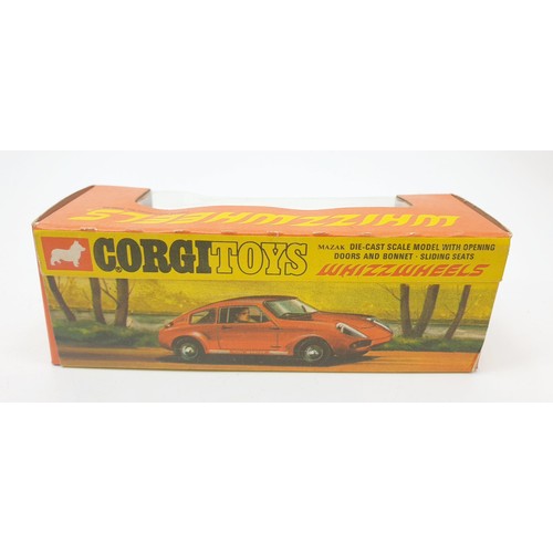 374 - A vintage boxed Corgi Whizzwheels Mini Marcos GT 850, 305. UK shipping £14. We combine shipping.