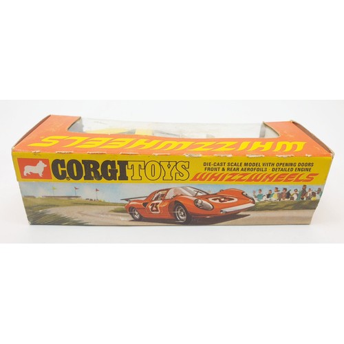 375 - A vintage boxed Corgi Whizzwheels Ferrari 206 Dino Sport, 344. UK shipping £14. We combine shipping.