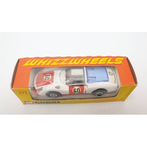 376 - A vintage boxed Corgi Whizzwheels Porsche Carrera 6, 371. UK shipping £14. We combine shipping.