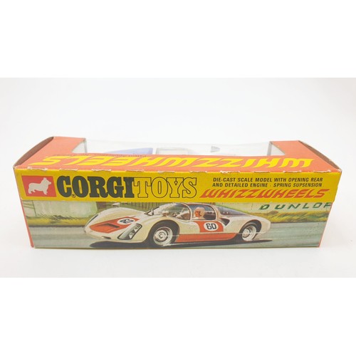 376 - A vintage boxed Corgi Whizzwheels Porsche Carrera 6, 371. UK shipping £14. We combine shipping.