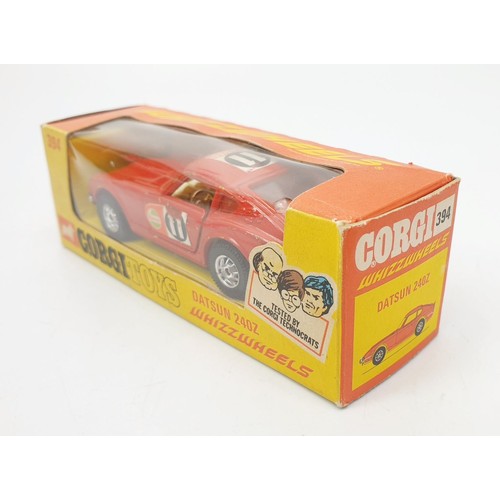 378 - A vintage boxed Corgi Whizzwheels Datsun 240Z, 394. UK shipping £14. We combine shipping.