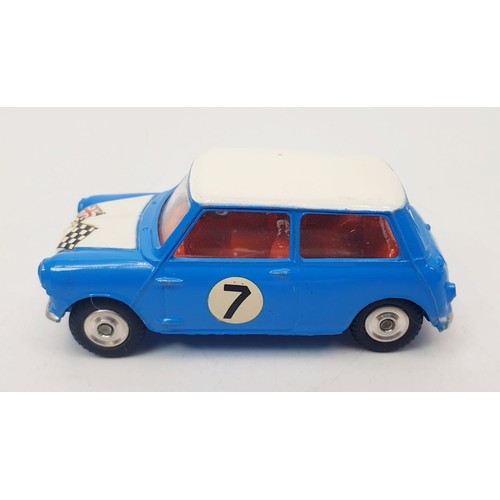 386 - A vintage boxed Corgi Morris Mini Cooper Competition Model, 227. UK shipping £14. We combine shippin... 