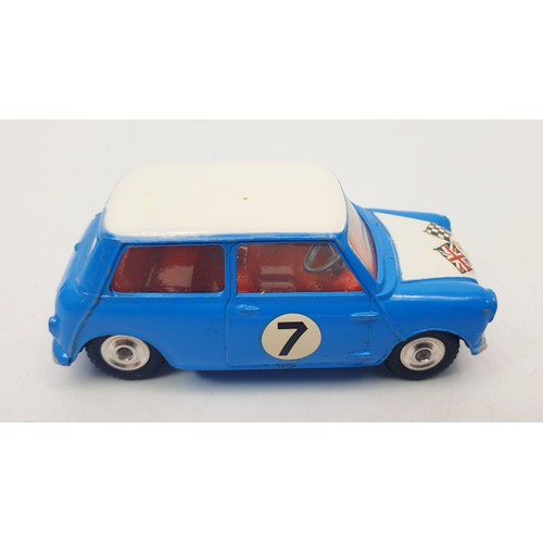 386 - A vintage boxed Corgi Morris Mini Cooper Competition Model, 227. UK shipping £14. We combine shippin... 