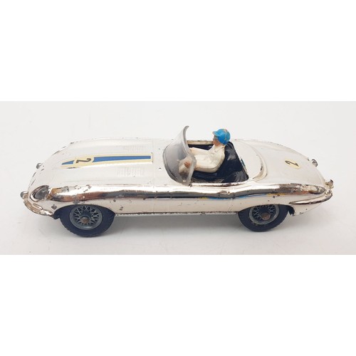 395 - A vintage boxed Corgi 'E' Type Jaguar Competition Model, 312. UK shipping £14. We combine shipping.