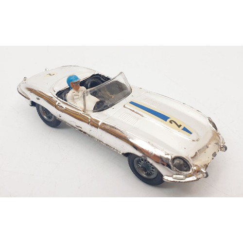 395 - A vintage boxed Corgi 'E' Type Jaguar Competition Model, 312. UK shipping £14. We combine shipping.